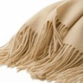 2020 mode solide couleurs pures hiver gland personnalisé 31 couleurs cachemire laine écharpes châles pour femmes